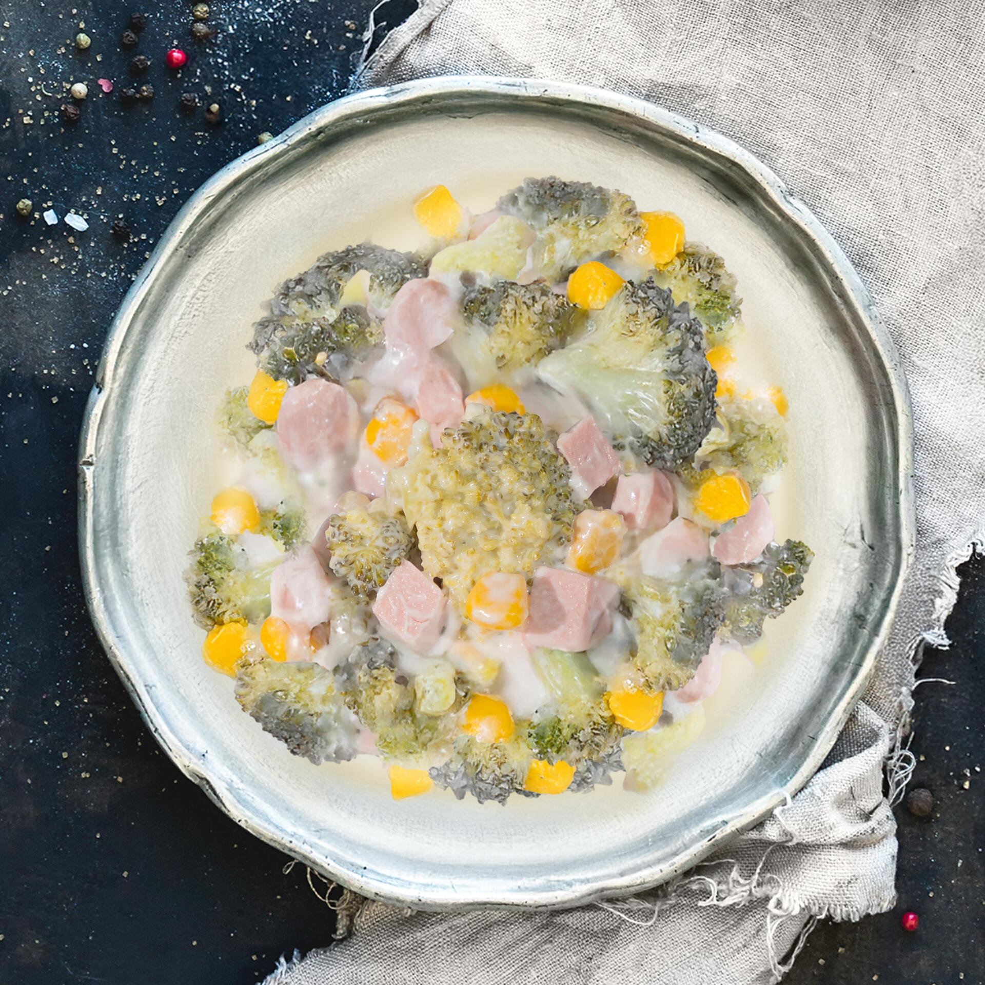 Seebacher Brokkolisalat mit Joghurt