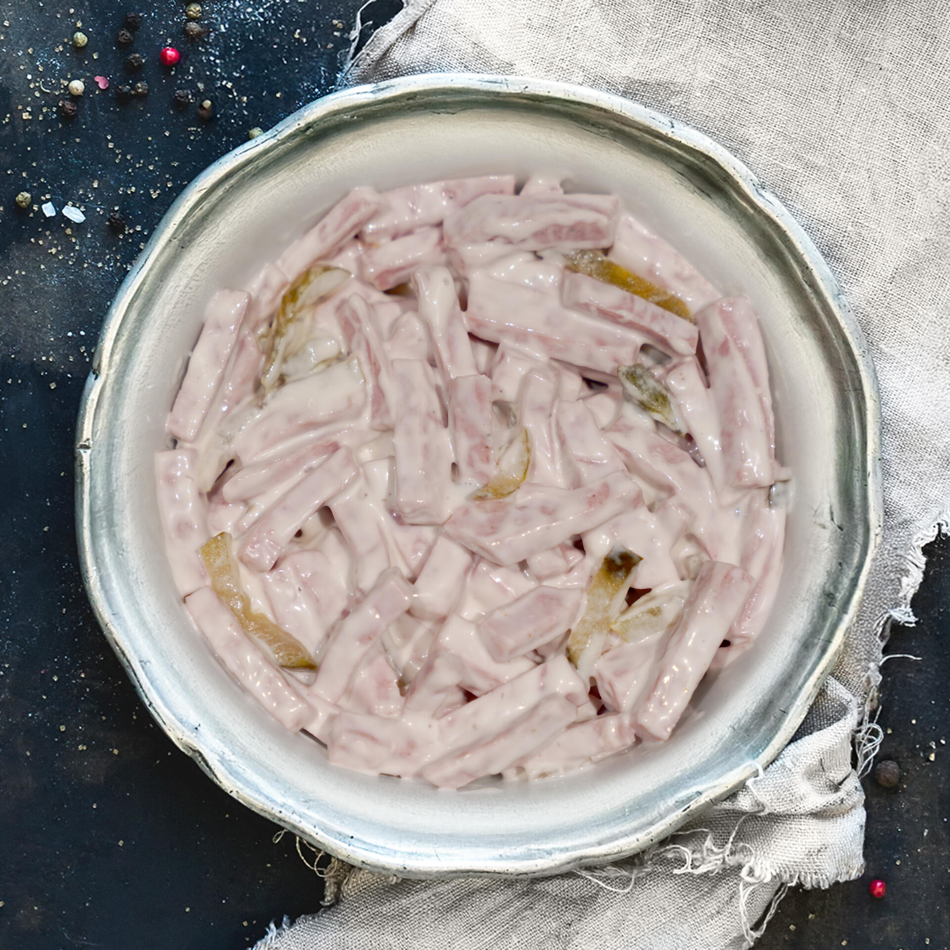 Seebacher Fleischsalat mit Gurke