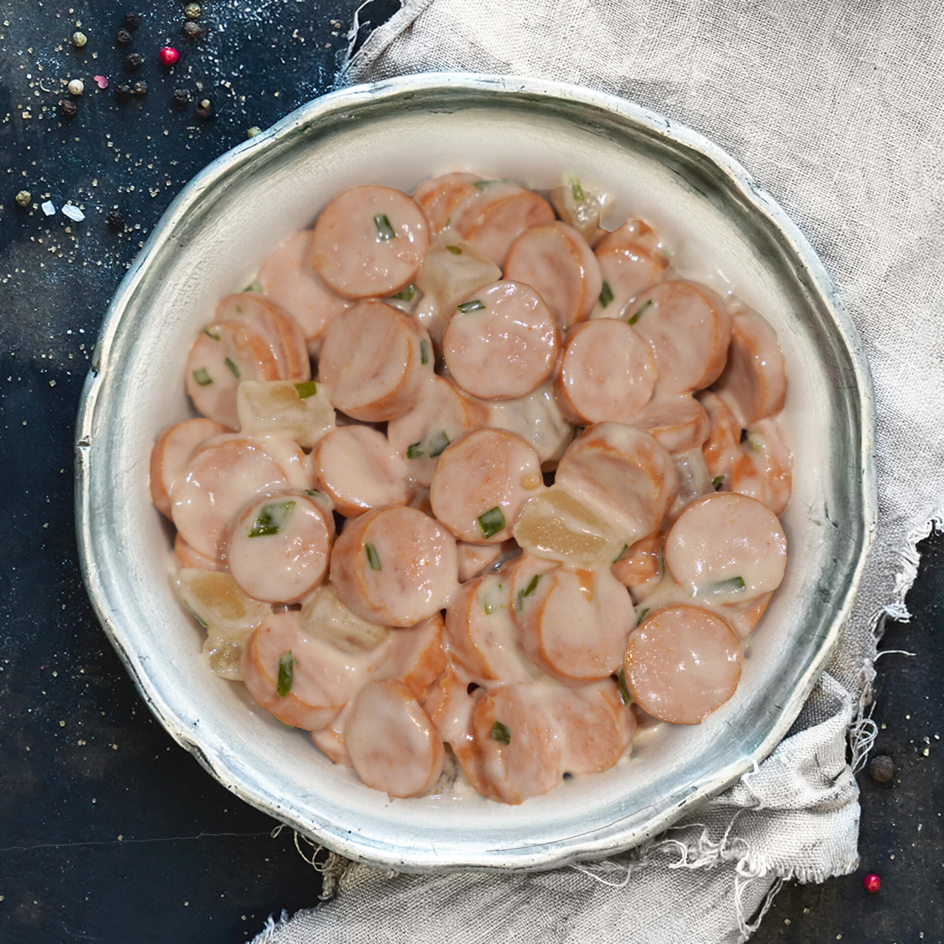 Seebacher Wiener Wurst Salat