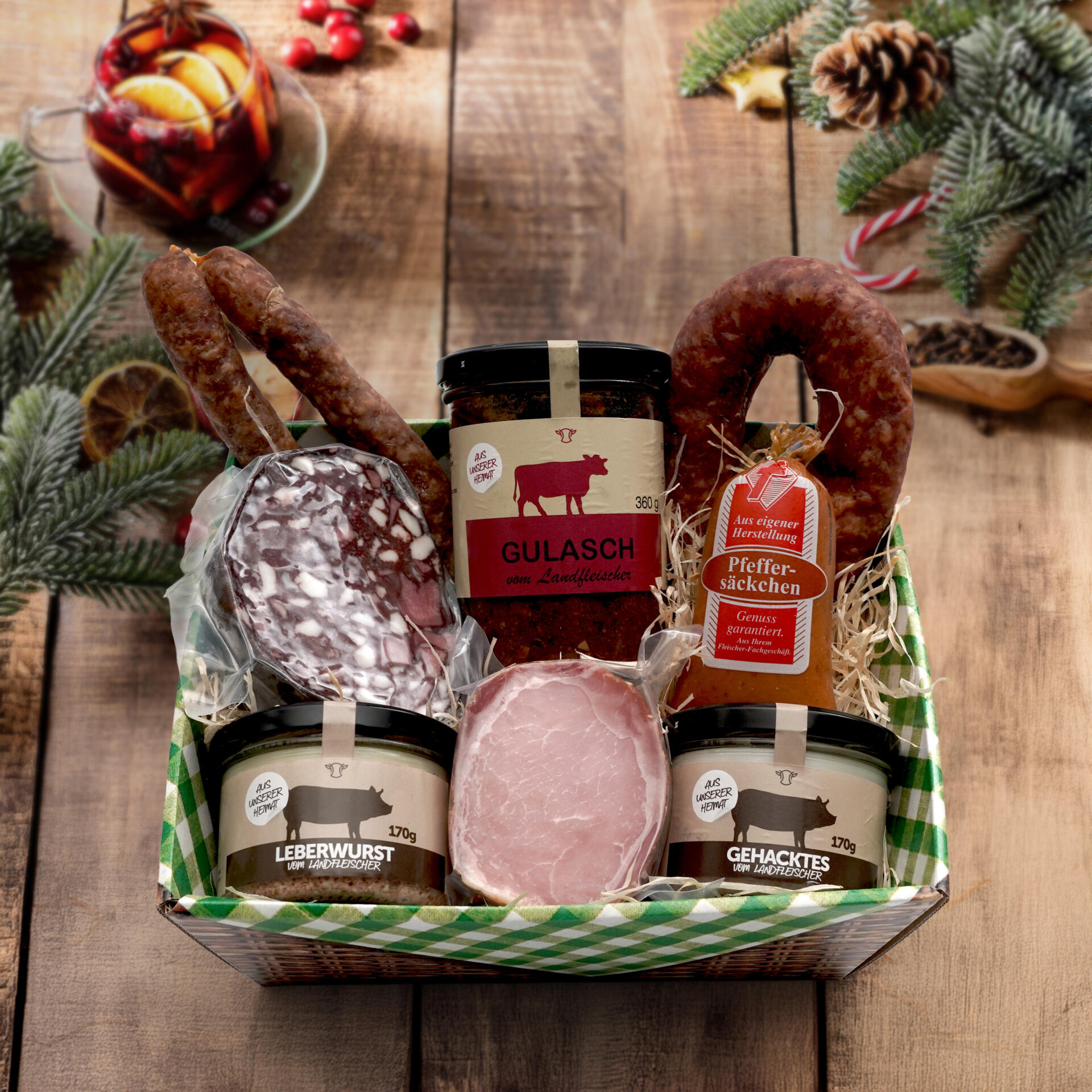 Geschenk-Korb "Liebhaberstücke"